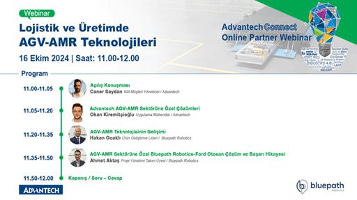 【2024 ATR Webinar】Lojistik ve Üretimde AGV-AMR Teknolojileri